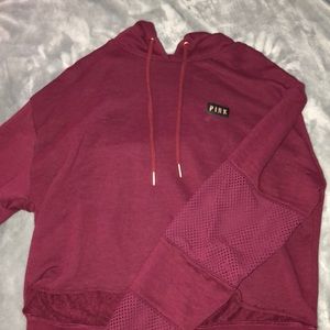 Pink hoodie